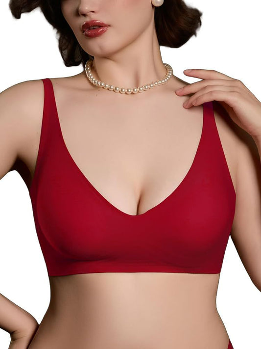 Seamless V-Neck Bralette