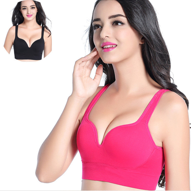 Soft Lace-Trim Bralette