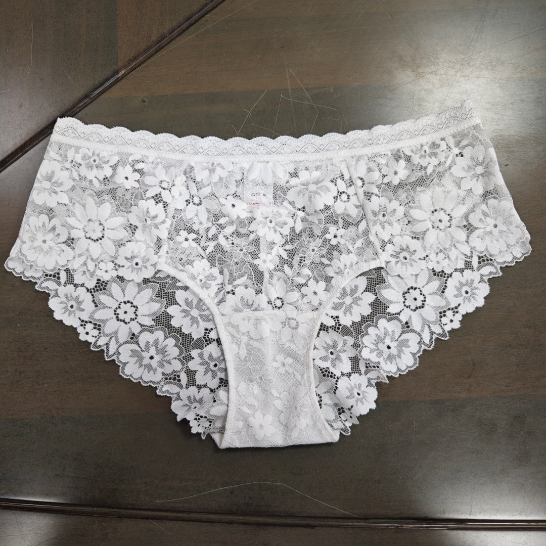 Lace-Trim Bikini Brief
